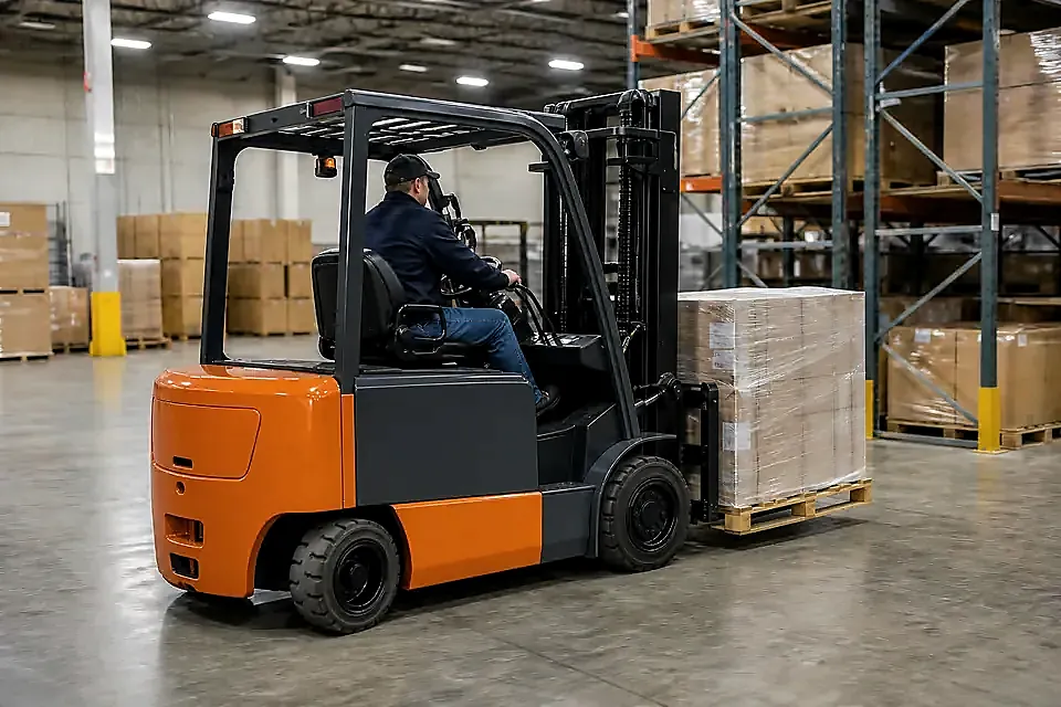Electric Counterbalance forklift inventory category