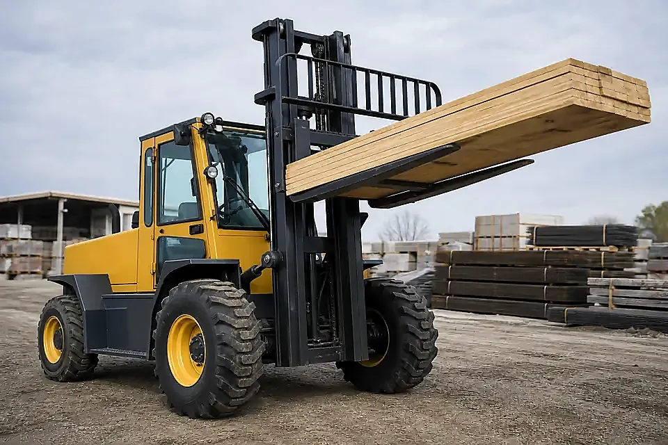 Rough-Terrain Forklift forklift inventory category