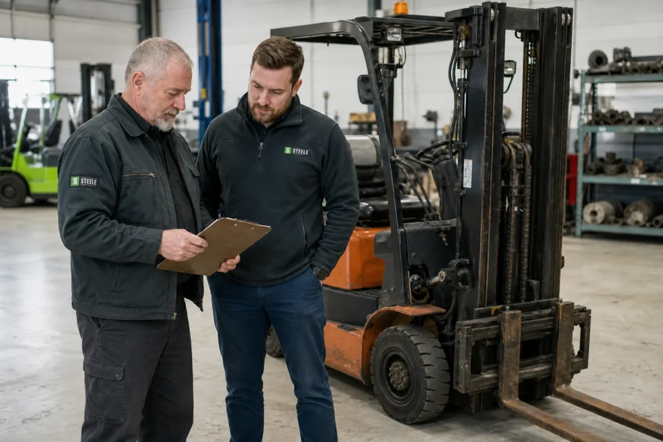 Youngstown-Warren forklift dealers and material handling equipment